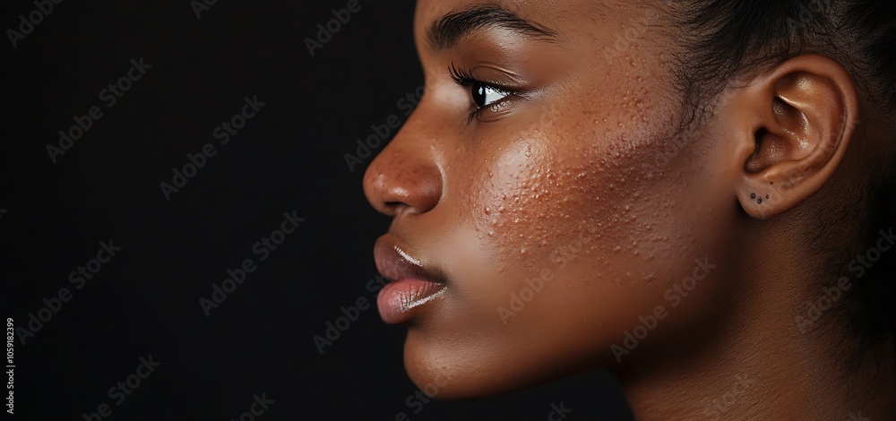 Acne pimple and scar on skin face disorders of sebaceous glands teenage girl skincare beauty problem Acne pimple and scar on skin face disorders of sebaceous glands teenage girl skincare beauty problem