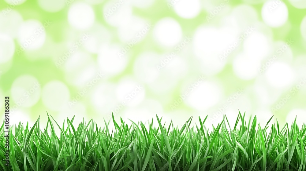 Green Grass Blades Clean Blank Canvas with Empty Space for Designs Green Grass Blades Clean Blank Canvas with Empty Space for Designs