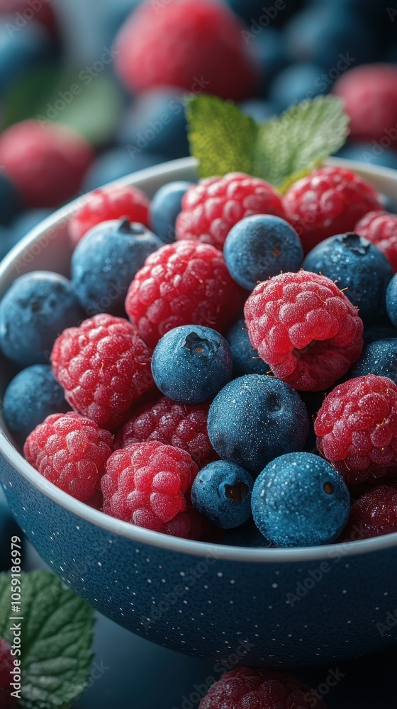 Vibrant assortment of fresh berries, showcasing health benefits, colorful, nutritious, inviting, perfect for wellness-focused meals Vibrant assortment of fresh berries, showcasing health benefits, colorful, nutritious, inviting, perfect for wellness-focused meals