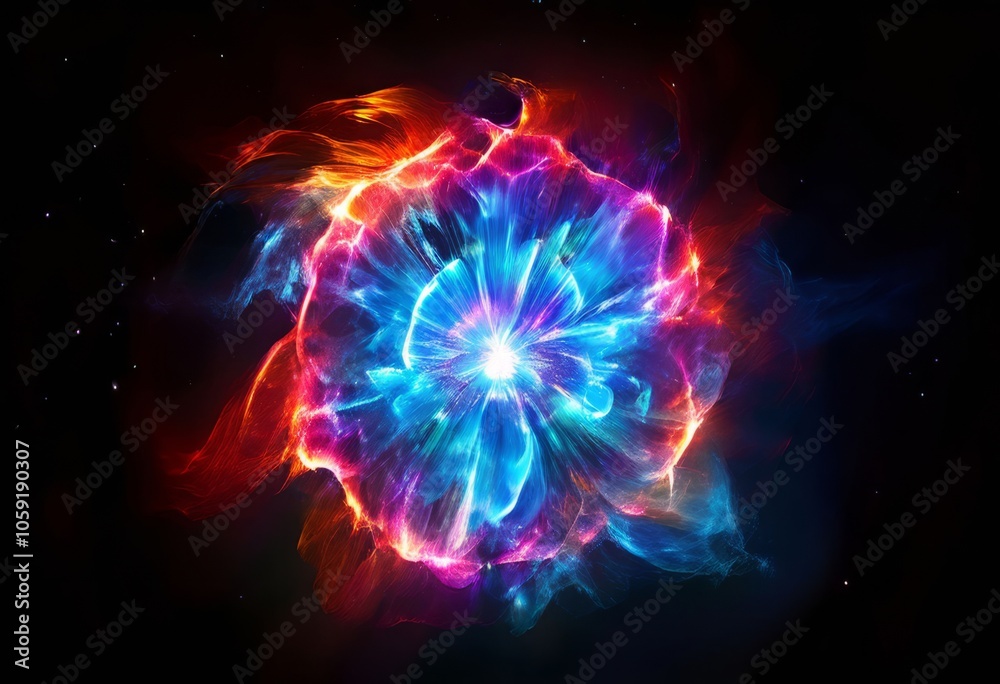 supernova explosion hologram a breathtaking hologram of a supern supernova explosion hologram a breathtaking hologram of a supern