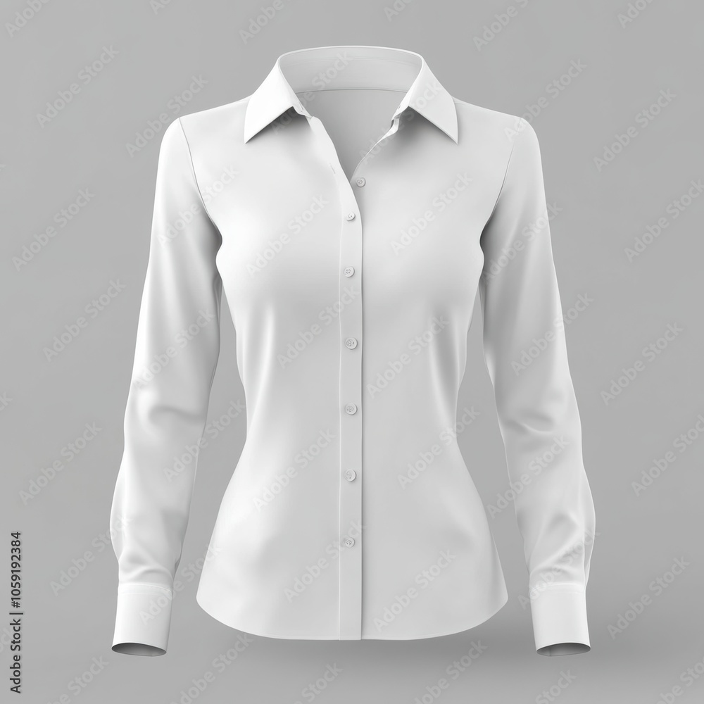 White Long Sleeve Shirt Mockup White Long Sleeve Shirt Mockup