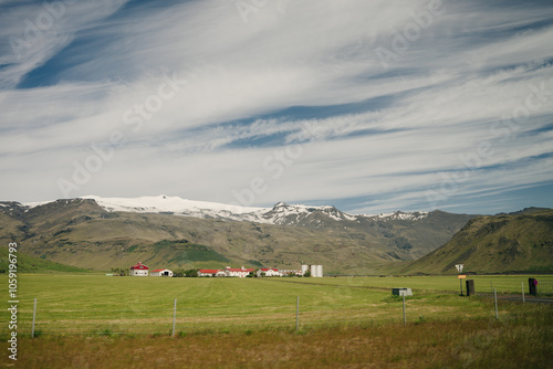 Lomagnupur a Mountain on the South Coast of Iceland