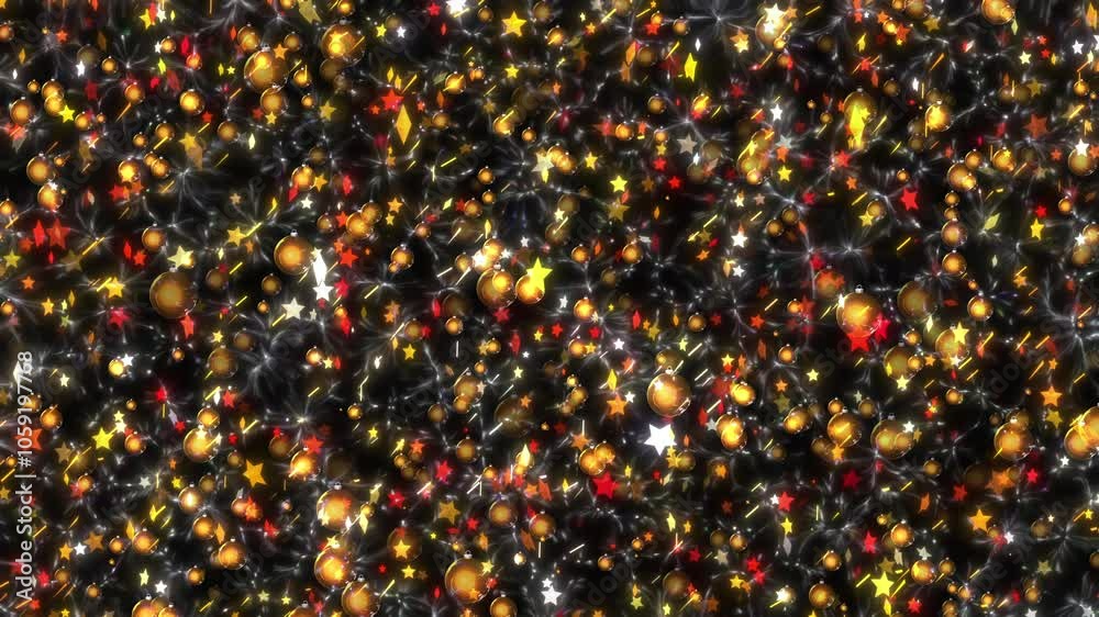 Happy new year 2025 motion animation. Abstract motion background shining colorful particles. New year and Christmas 2025, 2024 background. Seamless 4K loop video. Happy new year 2025 motion animation. Abstract motion background shining colorful particles. New year and Christmas 2025, 2024 background. Seamless 4K loop video.