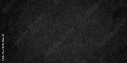 Distressed rough black grunge cracked wall slate texture. Chalk board and Black board grunge backdrop background. Wall grunge backdrop rough background dark black and stone.