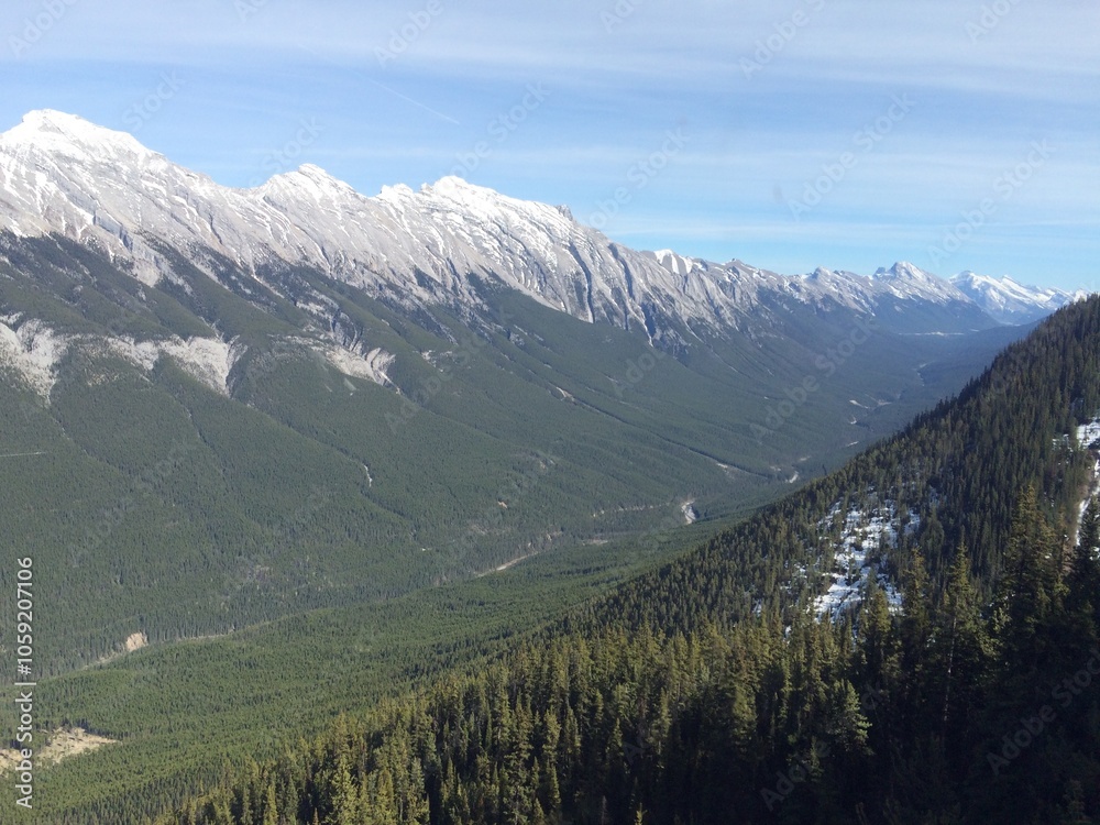 landscape in the mountains