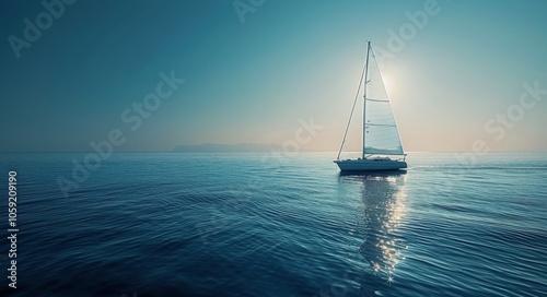 White Sailboat Sailing on Calm Blue Ocean Water During Daytime