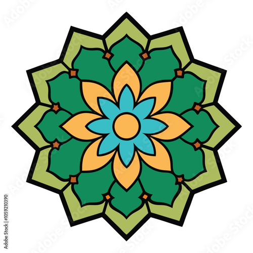 new mandala vector design