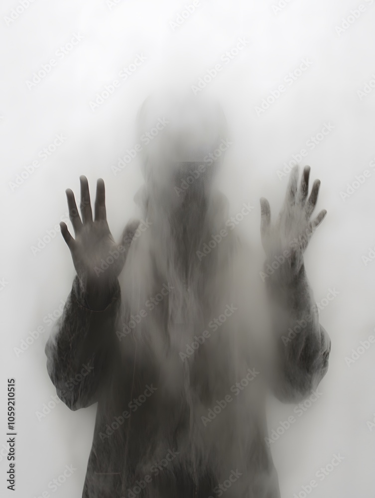 person in a smoke person in a smoke