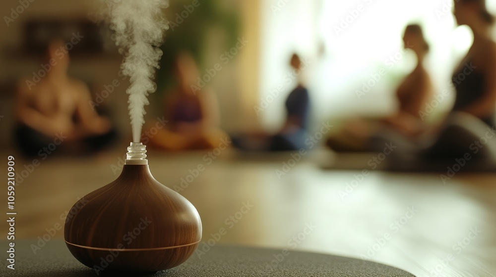 Relaxing Aromatherapy Session with Essential Oil Diffuser