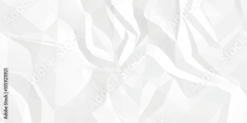 White crumpled paper texture. White wrinkled paper texture. White paper texture. White crumpled and top view textures can be used for background of text or any contents.