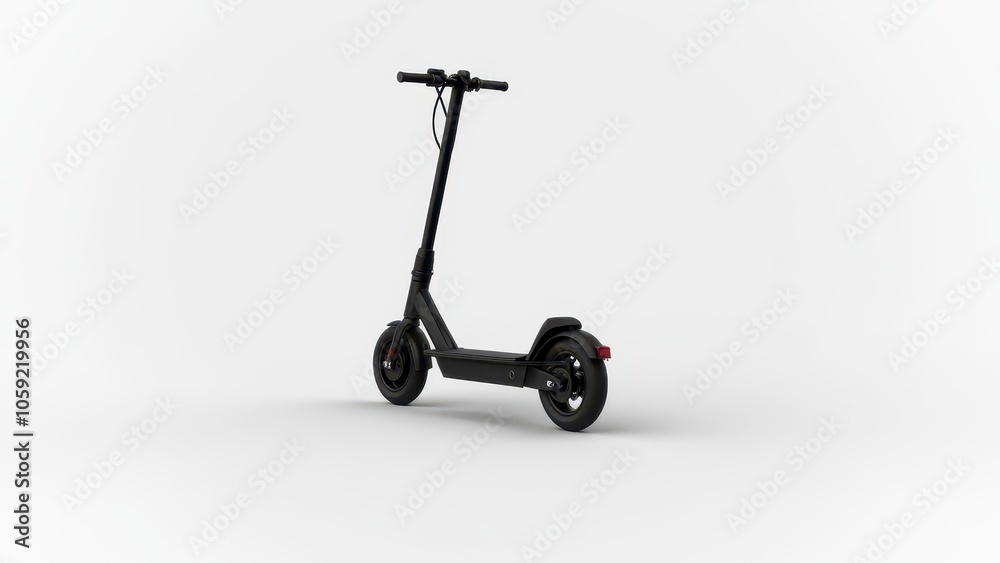 Modern electric scooter mockup with clean background, ideal for advertising. Modern electric scooter mockup with clean background, ideal for advertising.