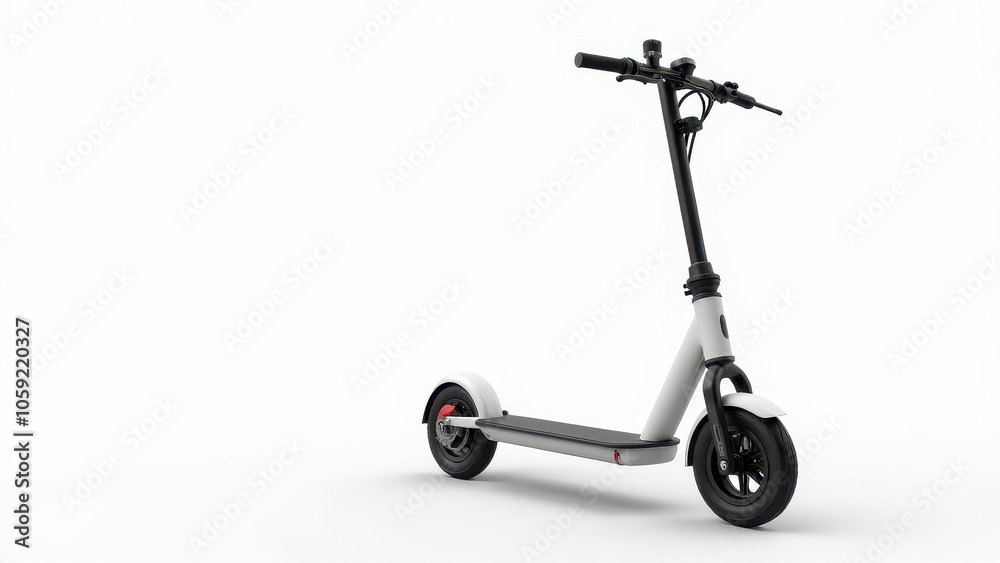 Realistic image of an electric scooter with a focus on style. Realistic image of an electric scooter with a focus on style.