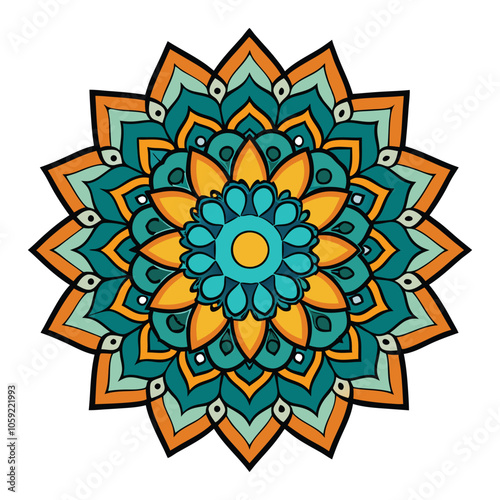 new mandala vector design