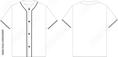 Baseball Jersey Template