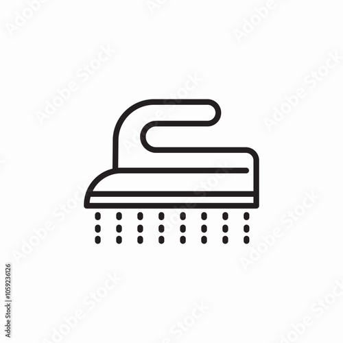 iron steam icon sign vector