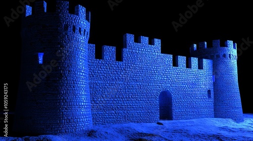 Protected by an Encrypted Data Moat, this digital fortress symbolizes the protection of your private information