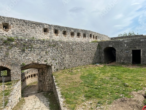 The Fortress of Knin or Knin Fortress, Croatia - die Festung Knin oder Burg Knin, Kroatien - Kninska Tvrđava ili srednjovjekovna tvrdjava Knin, Hrvatska photo