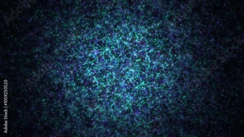 Happy new year 2025 motion animation. Abstract motion background shining colorful particles. New year and Christmas 2025, 2024 background. Seamless 4K loop video.