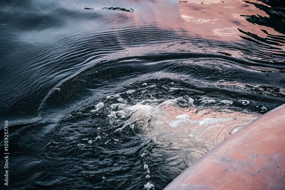 Blue Clear Water Texture with Splash, Bubble, and Ripples for Stunning Panoramic Photography Blue Clear Water Texture with Splash, Bubble, and Ripples for Stunning Panoramic Photography