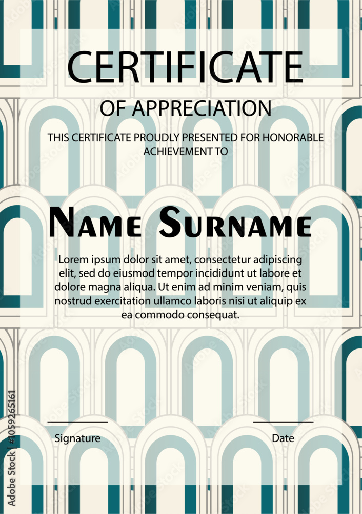 Elegant and luxurious certificate template. Awards diploma background Elegant and luxurious certificate template. Awards diploma background