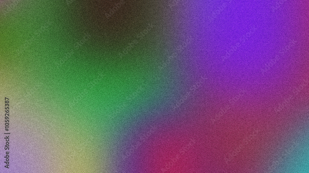 Fototapeta premium Artistic Poster with Smooth Gradient and Unique Grainy Texture, Futuristic Gradient Background with Subtle Grainy Noise for Posters
