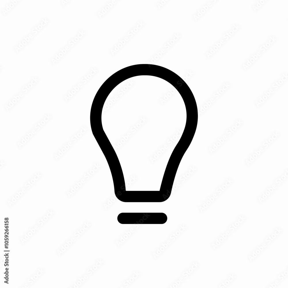 idea light bulb icon sign vector idea light bulb icon sign vector