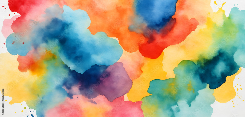 Obraz premium watercolor textured background, empty background 