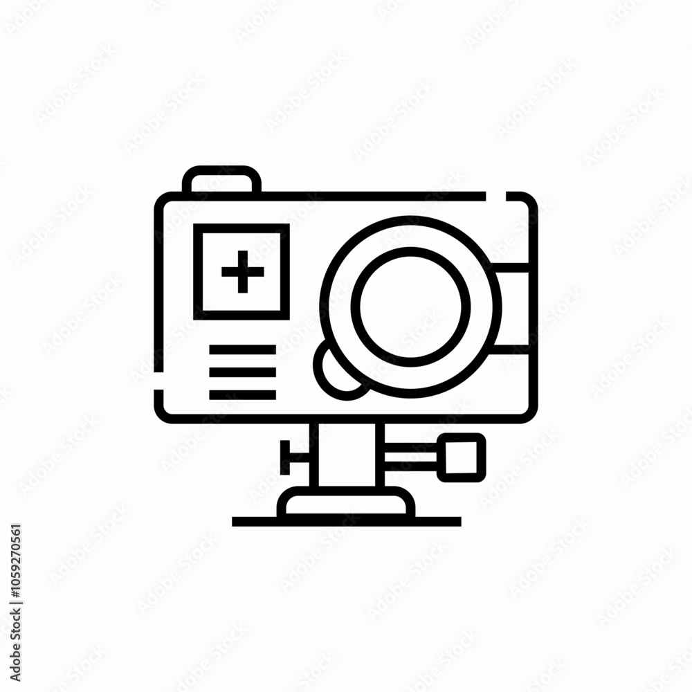 extreme camera icon sign vector extreme camera icon sign vector
