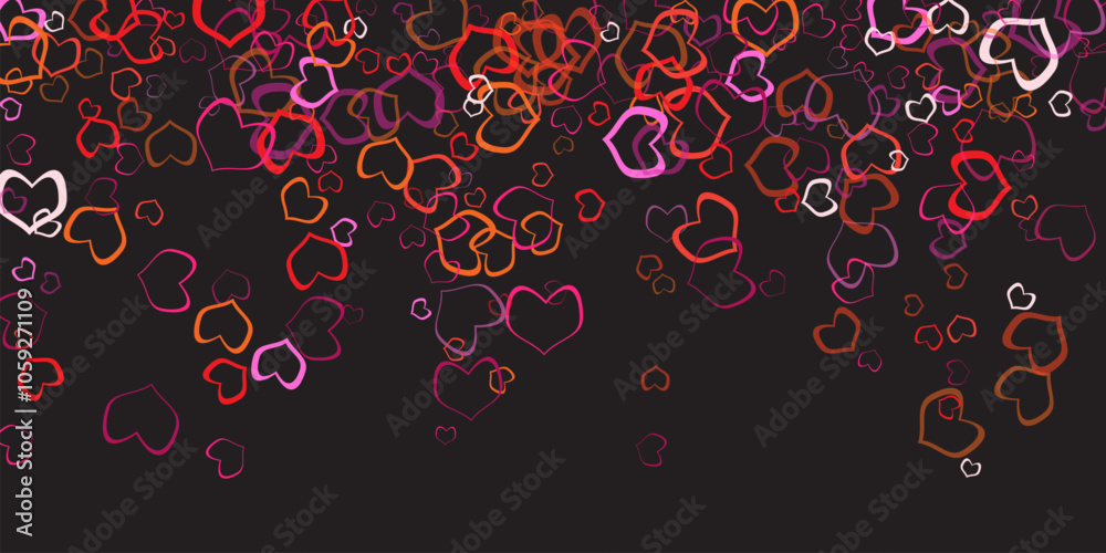 pattern with hearts pattern with hearts