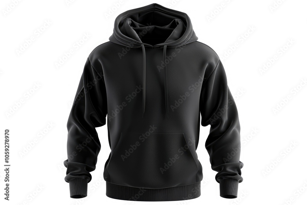 blank black male hoodie sweatshirt long sleeve with clipping path blank black male hoodie sweatshirt long sleeve with clipping path