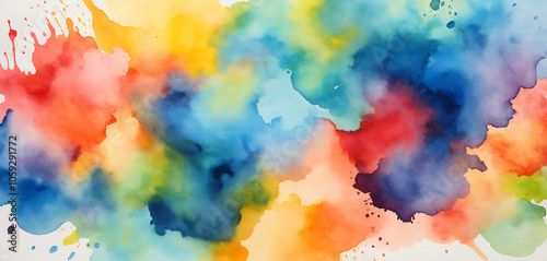 watercolor textured background, empty background	
