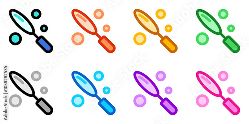 Editable soap bubble vector icon. Part of a big icon set family. Perfect for web and app interfaces, presentations, infographics, etc