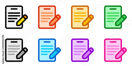 Editable registration form vector icon. Part of a big icon set family. Perfect for web and app interfaces, presentations, infographics, etc