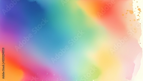 Bright abstract rainbow pattern with colorful lines and soft motion effect