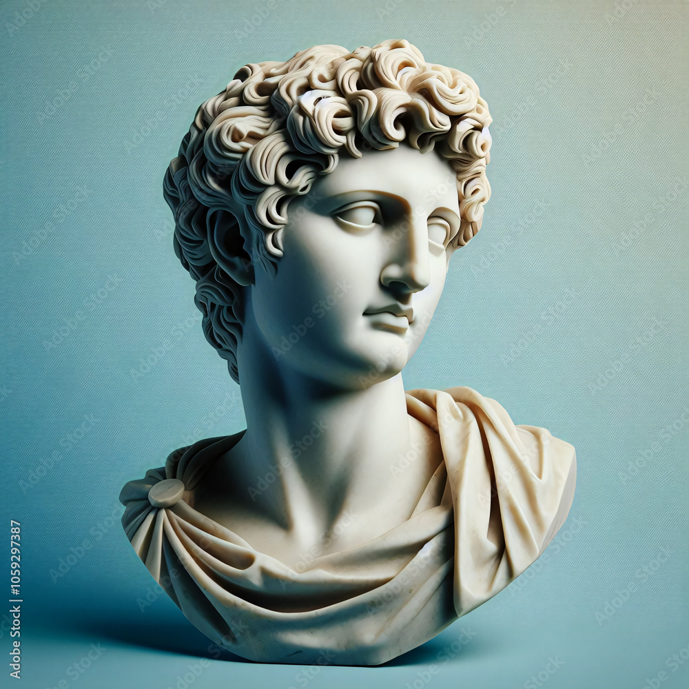 3d render of Greek architecture. digital illustration.