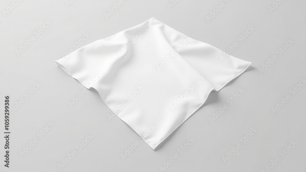 High-quality bandana mockup for showcasing logos, patterns, or brand elements. Realistic folds and texture provide a professional presentation.