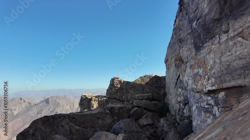 Adad Madni Peak : Exploring the Rugged Beauty of Tafraoute, Morocco photo