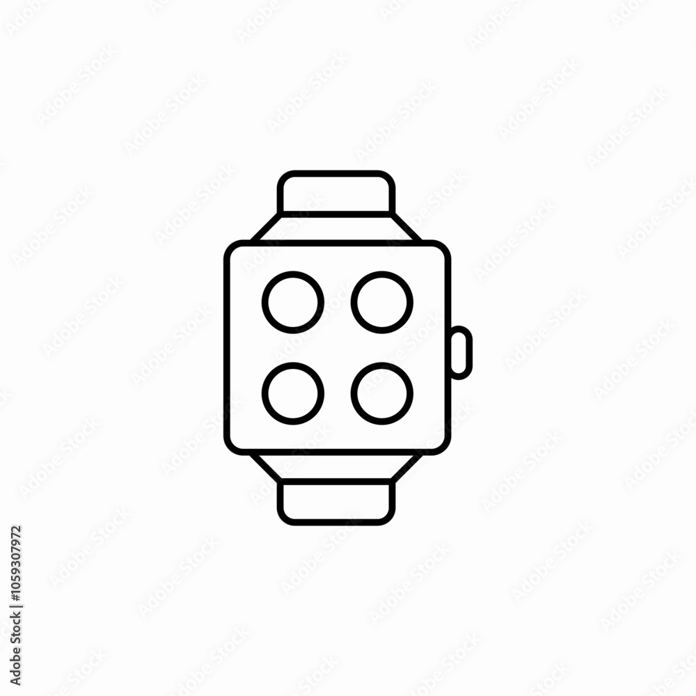 smart watches icon sign vector smart watches icon sign vector