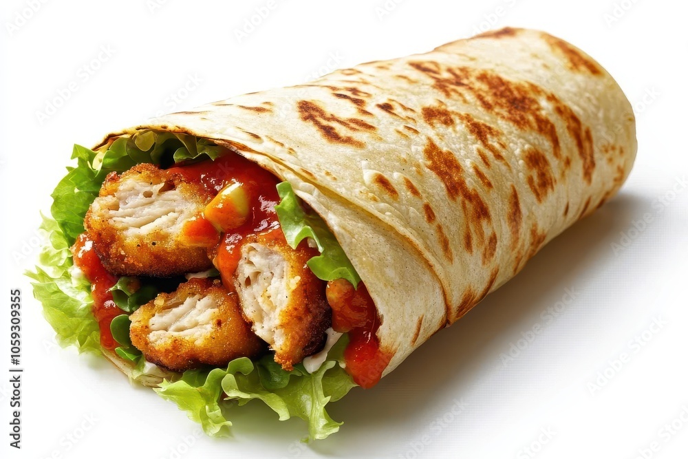 Zinger wrap with chipotle or Paratha sandwich in Dubai eatery Zinger wrap with chipotle or Paratha sandwich in Dubai eatery