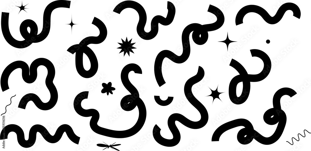 Doodle sketch style of Simple childish scribble on white background for concept design. Doodle sketch style of Simple childish scribble on white background for concept design.