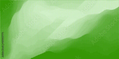 Dots halftone yellow green color pattern gradient texture background. Green dots background vector Illustration