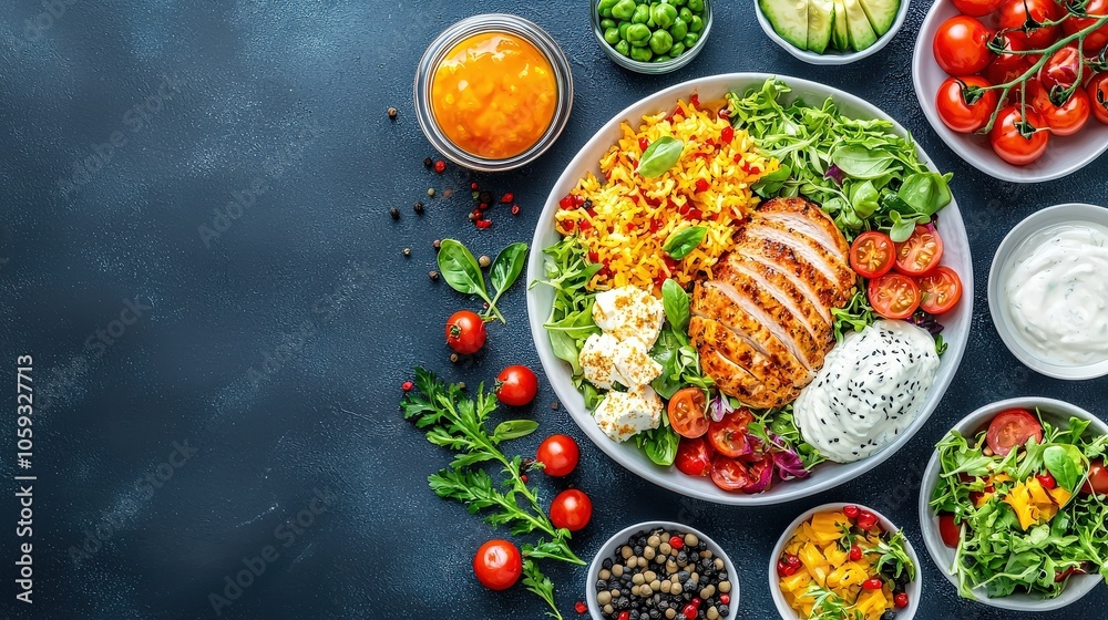 Beautifully styled dish, meticulously arranged with an elegant touch and premium ingredients for a high-end presentation. Beautifully styled dish, meticulously arranged with an elegant touch and premium ingredients for a high-end presentation.