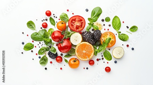 High-end culinary presentation with carefully plated elements and an elegant finish, highlighting simplicity and finesse.