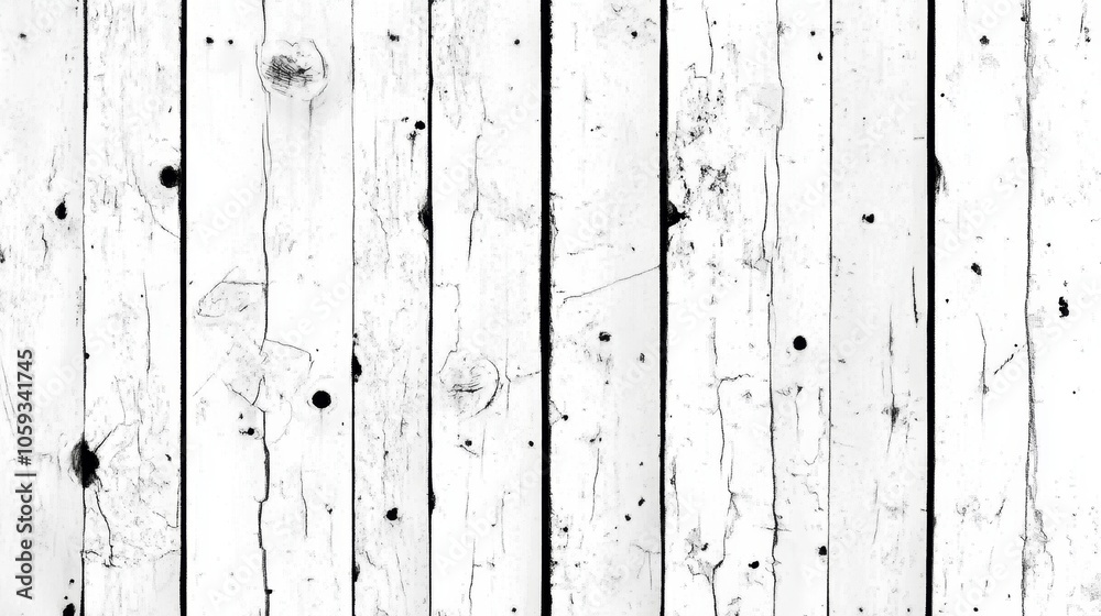 White Distressed Wood Plank Texture Background White Distressed Wood Plank Texture Background
