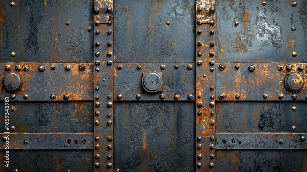 Rusty Industrial Metal Texture Background Rusty Industrial Metal Texture Background