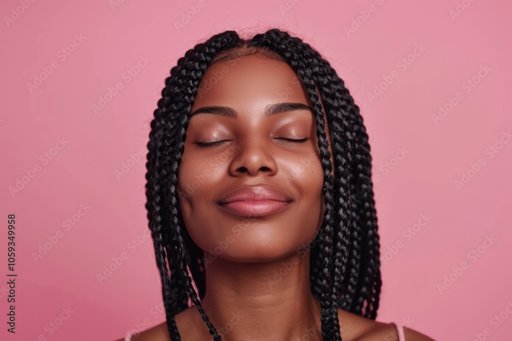 woman with dreadlocks smiling woman with dreadlocks smiling