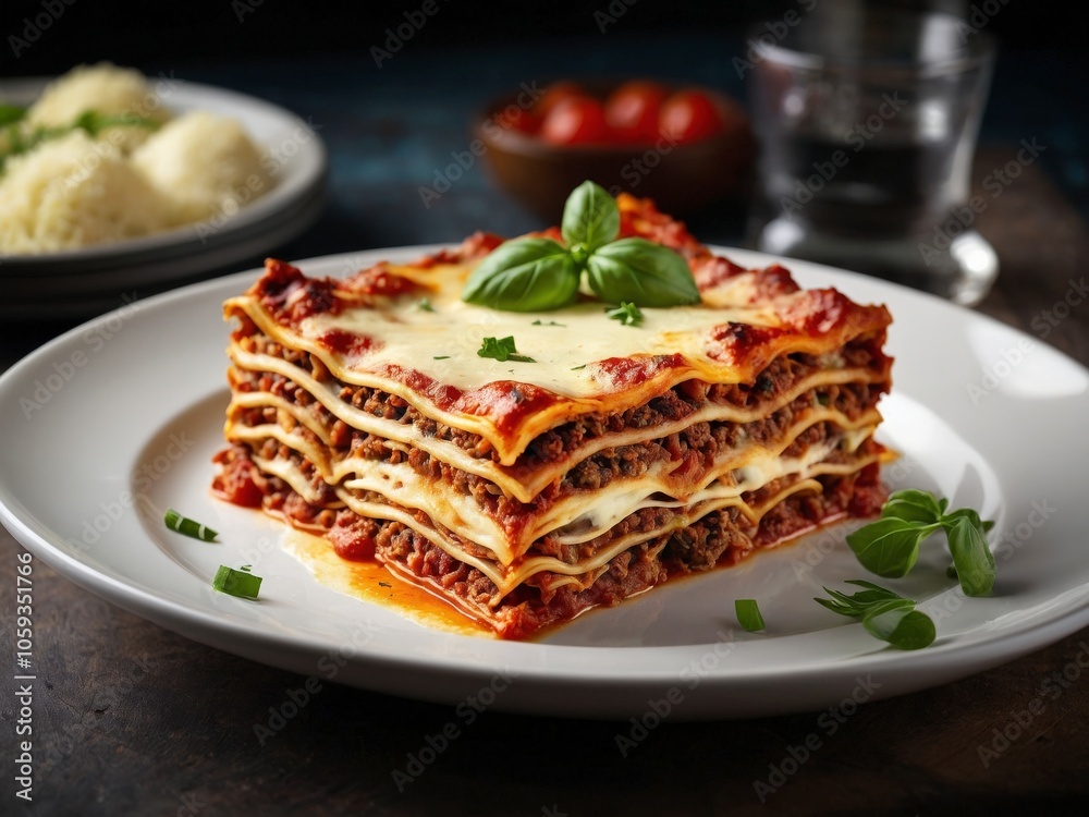 Hearty Lasagna Dish Hearty Lasagna Dish