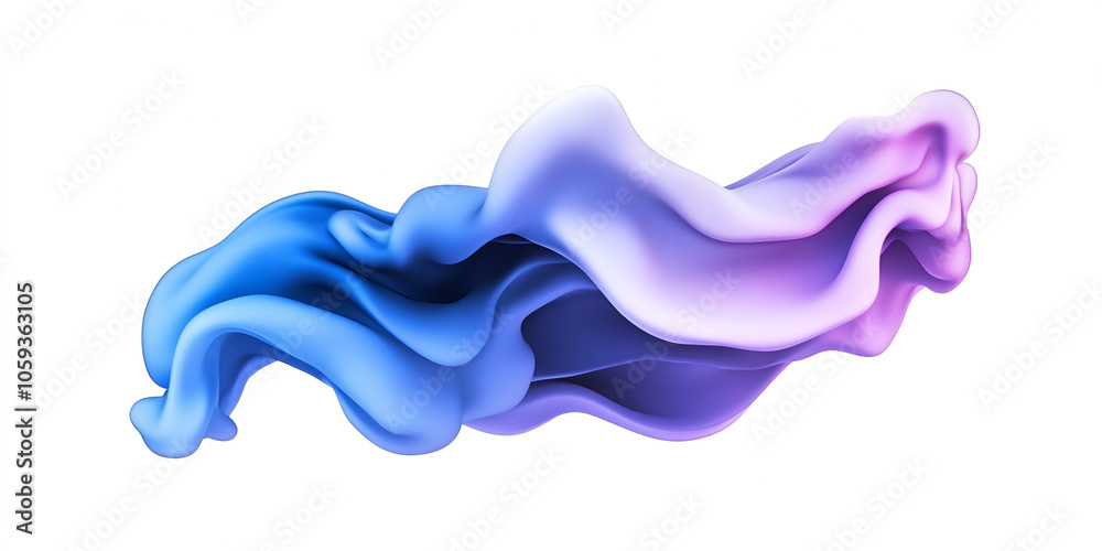 Liquid Color Splash isolated