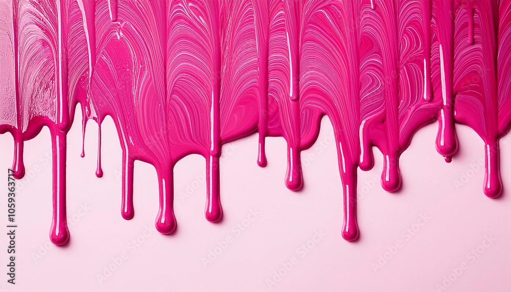 pink paint drips on the wall - cosmetic beauty background pink paint drips on the wall - cosmetic beauty background