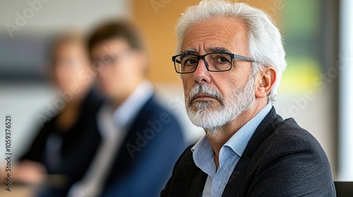 Worried investors gathered around multiple screens, analyzing financial data and market trends, reflecting the tension and uncertainty in the investment world.